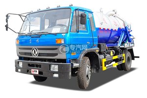 东风153单桥国五10.5方吸污车