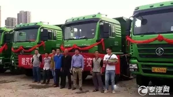 苏州地铁建设 陕汽新型环保渣土车来助阵