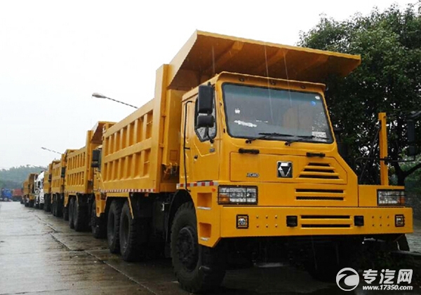 105台徐工矿山型自卸车被蒙古矿区带走
