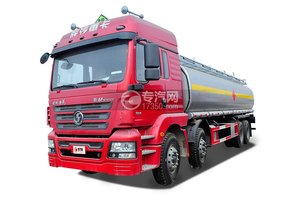 陕汽德龙新M3000前四后八国五27方加油车