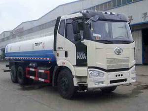 解放J6后双桥14吨洒水车