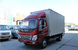 福田奧鈴TX110馬力4.165米單排廂式運輸車