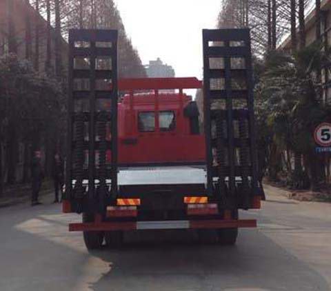 江淮格尔发小三轴国五平板运输车2