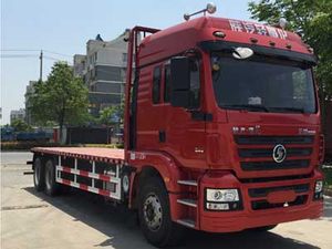 陜汽德龍M3000后雙橋國五平板運輸車