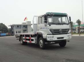 重汽斯太爾單橋國五平板運輸車