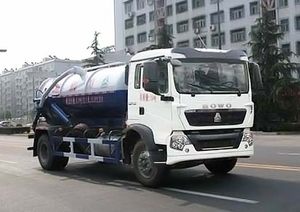 重汽豪沃T5G单桥国五10方吸污车