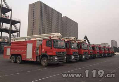 宁波消防78米登高车装备到位