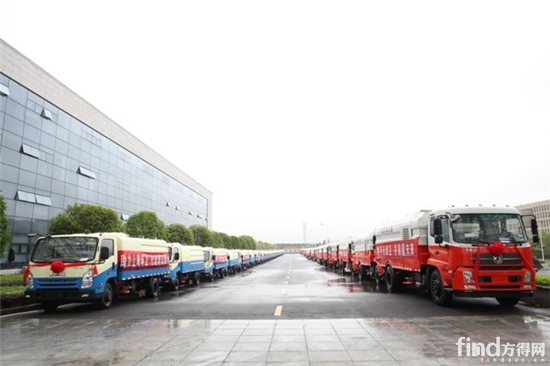 中联重科亿元环卫装备发往上海、天津