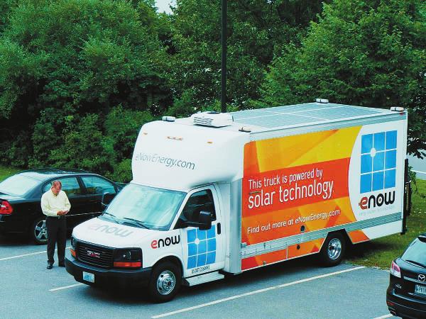 美国研发太阳能冷藏车 可12小时续航