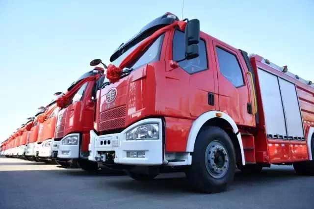 131辆解放消防车支援疆藏地区