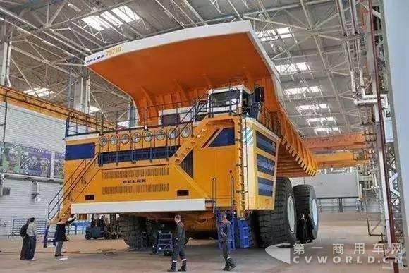 中国徐工排第二 世界10大巨无霸卡车排名