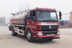 福田欧曼ETX单桥国五16.4方铝合金运油车