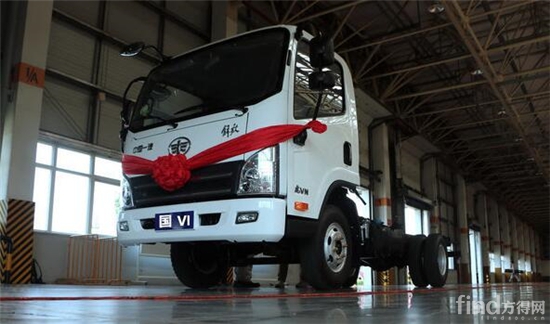搭载全柴发动机 一汽解放青岛国六轻卡虎VN下