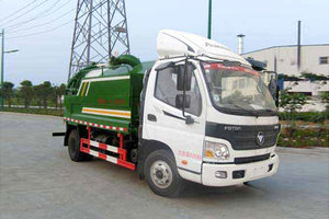 福田欧马可国五3.7方清洗吸污车