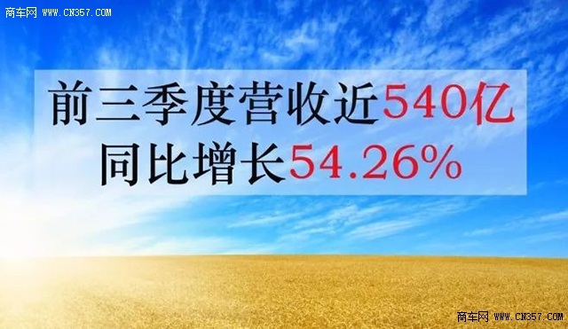 中集前三季度營收超去年全年 重卡營收增六成