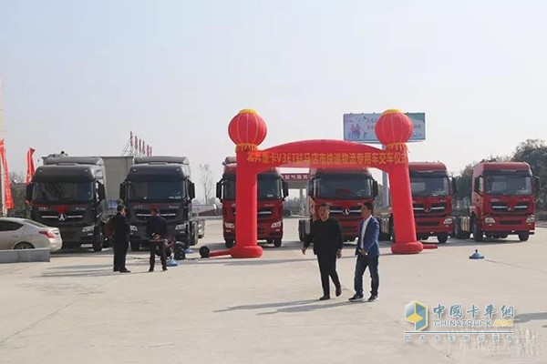 交车又购车，北奔驻马店产品推介会热闹得很！
