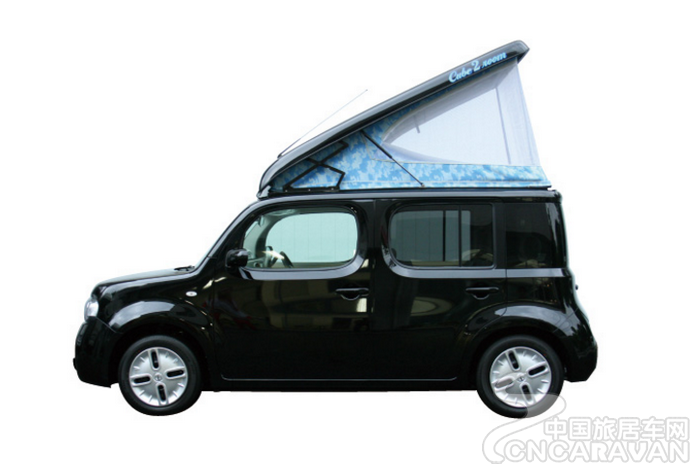 不足4米的小车也能变房车，看日本Cube 2 Room如何变身
