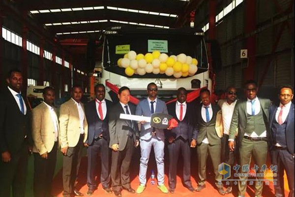 中国重汽埃塞俄比亚第二条KD组装线开业 今年销售卡车近5000