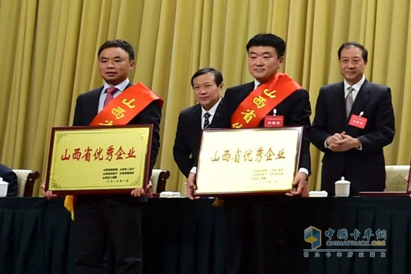 不忘初心，砥砺前行-江铃重汽荣获”山西省优秀企业”称号