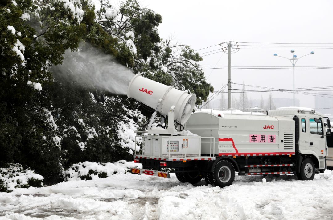 无惧风雪！江淮汽车亮出“除雪神器”