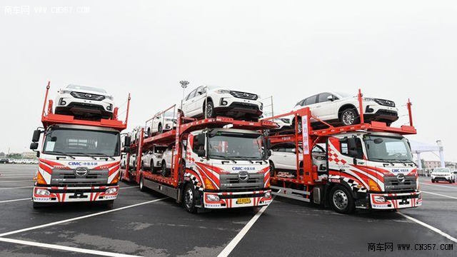 首届广汽日野好司机大赛启动 现场售出376辆中置轴轿运车
