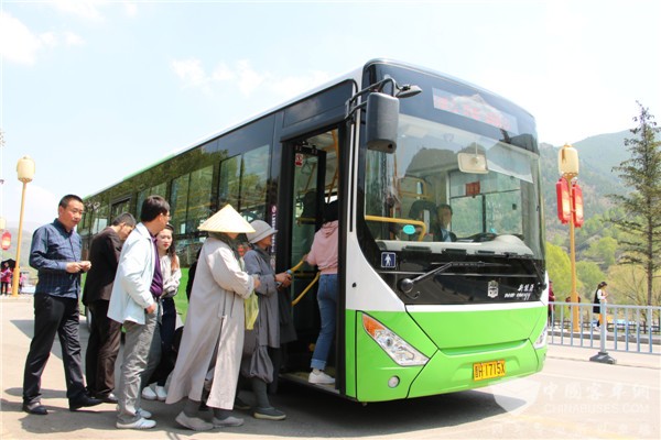 暢行五臺山，中通客車開旅游名山電動公交應用先河