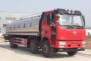 解放J6小三轴14.9m³鲜奶运输车