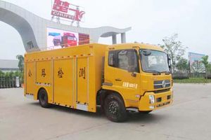东风天锦道路检测车