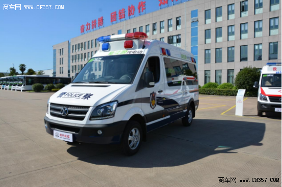 警車版北汽長(zhǎng)江純電動(dòng)汽車 非一般的帥氣