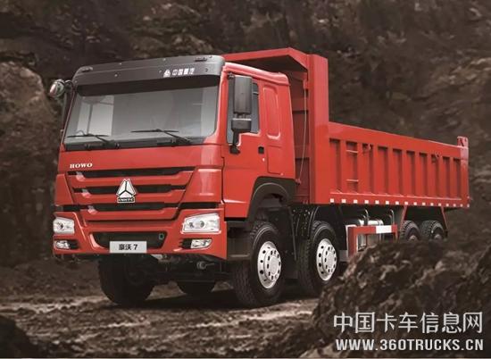 展車(chē)速覽｜440馬力！豪沃超強(qiáng)動(dòng)力8×4自卸車(chē)