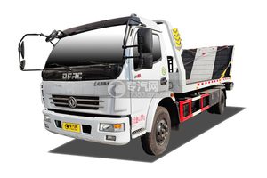 东风多利卡D8一拖二清障车