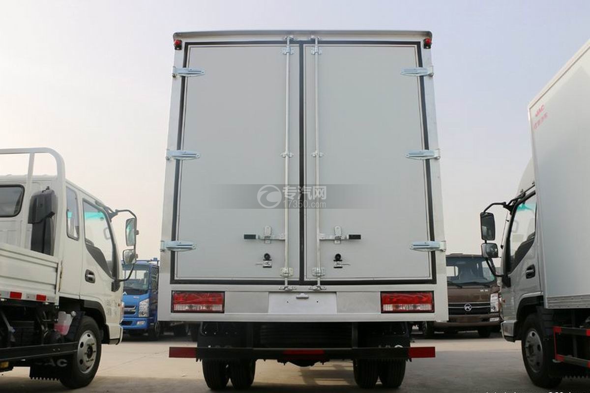 江淮康玲H3单排4.15米厢式货车正后图