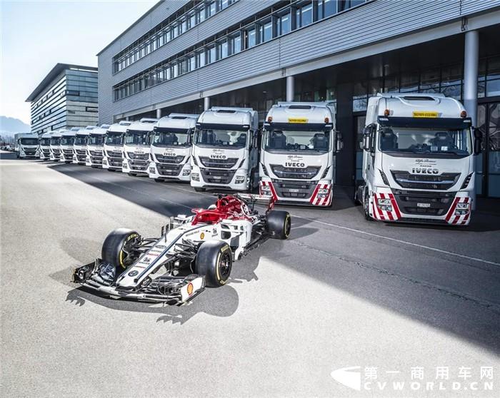 交付12辆Stralis卡车 依维柯成为阿尔法·罗密欧竞速F1车队官方合作伙伴