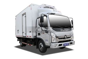 福田奥铃速运蓝牌4.085米冷藏车
