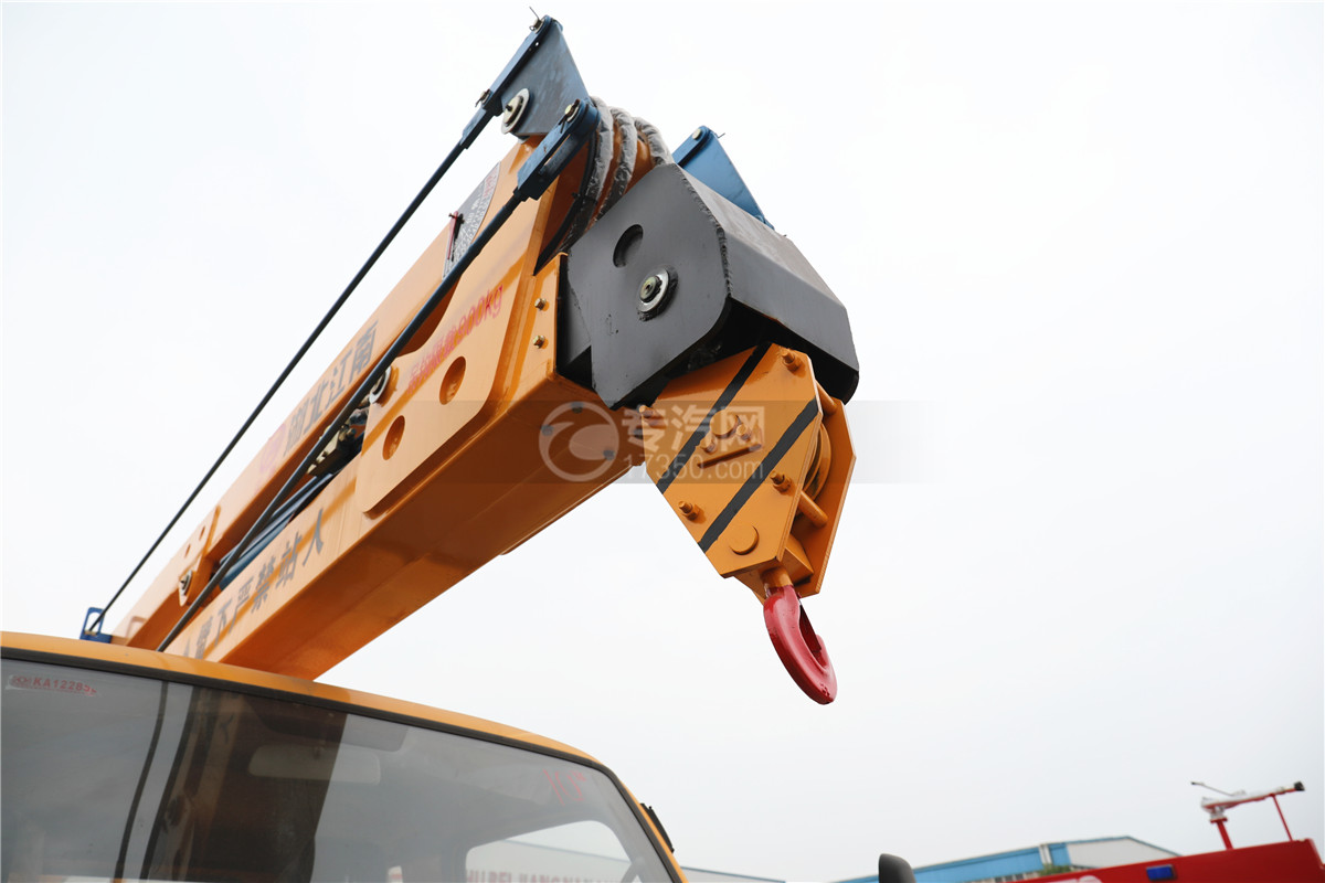 东风凯普特双排国六14米折叠臂式高空作业车吊机图