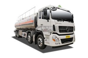 东风天龙前四后八30方铝合金运油车