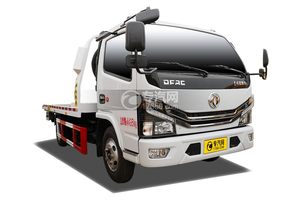 東風多利卡藍牌國六一拖二清障車
