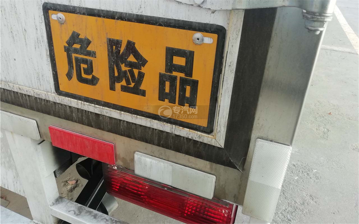 东风途逸国六杂项危险物品厢式运输车危险品牌图