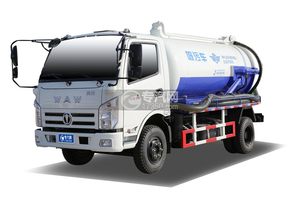 飛碟奧馳單橋4.6方吸污車(白色)