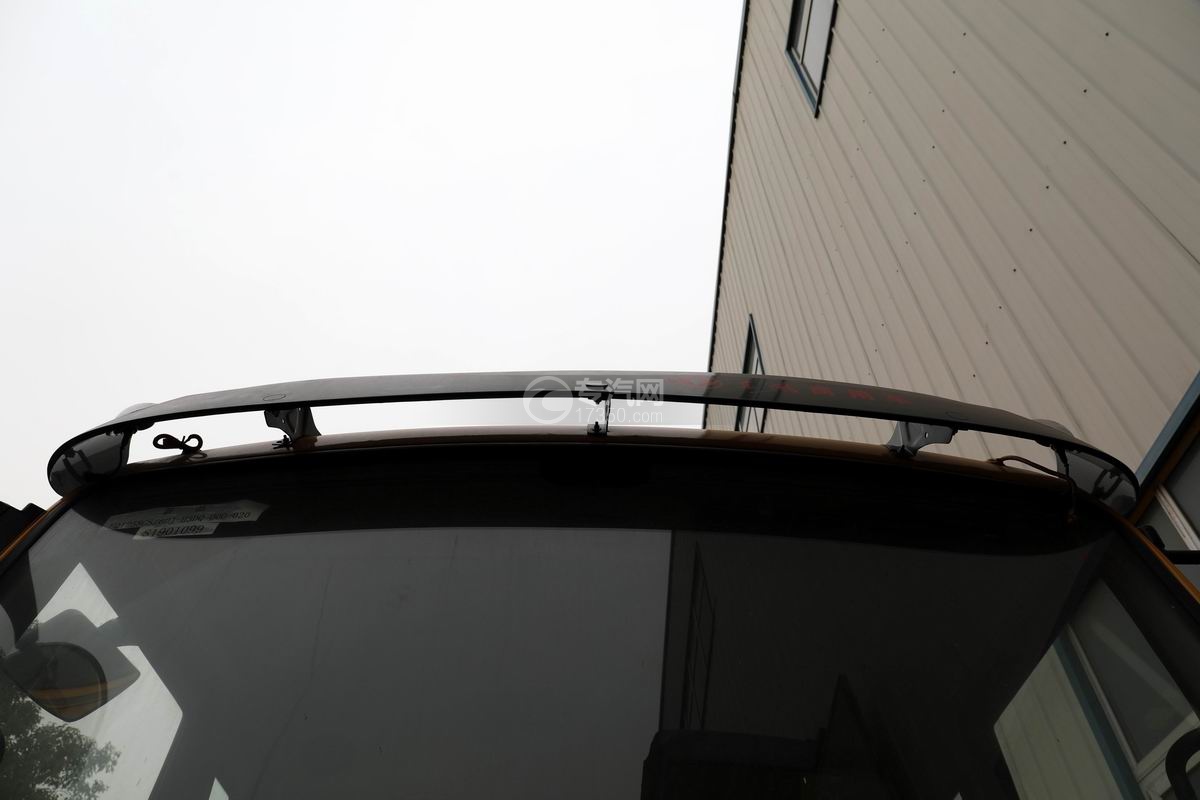 东风锦程V6国六后双桥15方清洗吸污车遮阳罩