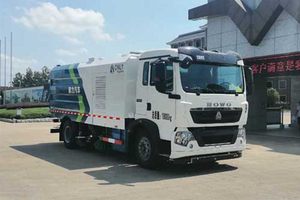 重汽豪沃T5G单桥国六洗扫车
