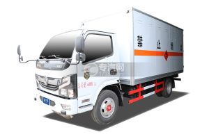東風凱普特K6國六4.1米易燃氣體廂式運輸車