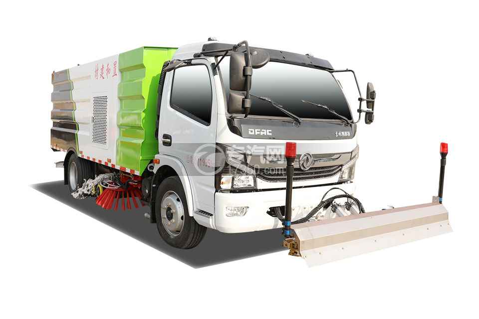 國六東風凱普特K7洗掃車帶路面清洗