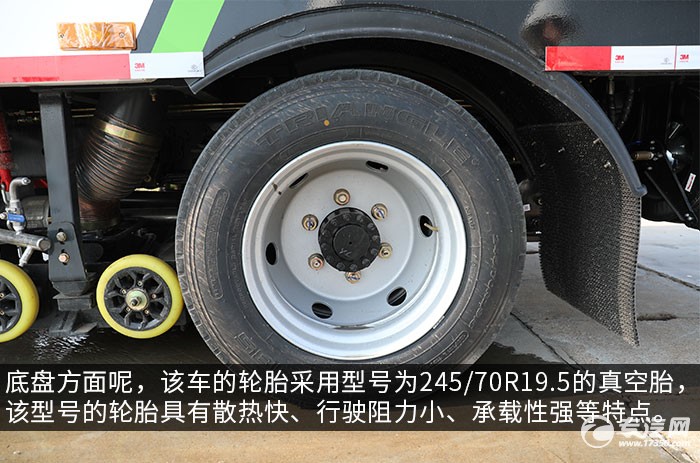 东风凯普特K7国六洗扫车评测轮胎