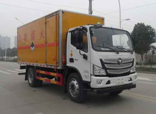 華通牌HCQ5120XZWBJ6雜項(xiàng)危險(xiǎn)物品廂式運(yùn)輸車