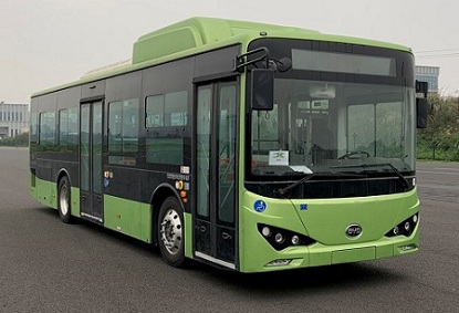 比亞迪牌BYD6101B2EV1純電動低入口城市客車