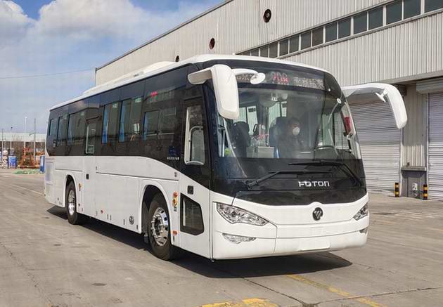 福田牌BJ6107SHEVCA插電式混合動(dòng)力城市客車