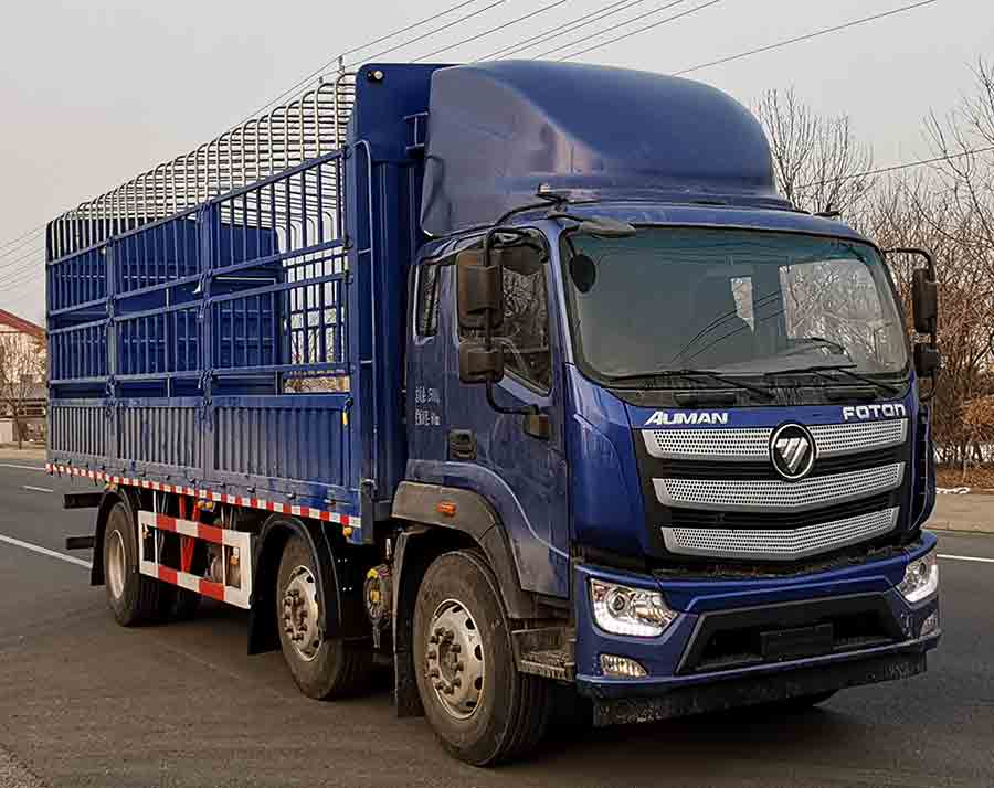 歐曼牌BJ5251CCY-AA倉柵式運輸車