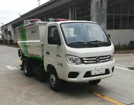 福田牌BJ5032ZZZE6-H2自裝卸式垃圾車(chē)