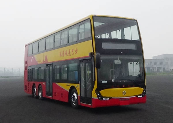 廣通牌GTQ6131BEVST6純電動(dòng)雙層城市客車